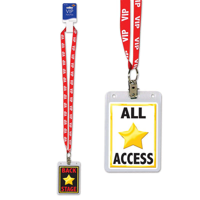 Beistle VIP Party Pass