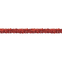 Beistle 6-Ply Metallic Party Festooning Garland - red