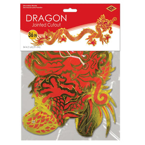 Bulk Jointed Dragon (Case of 12) by Beistle
