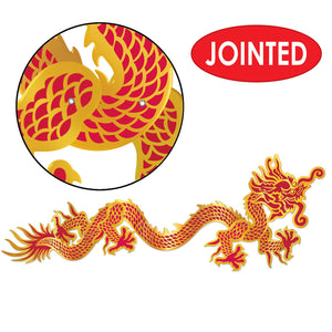 Bulk Jointed Dragon (Case of 12) by Beistle
