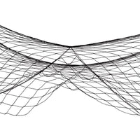 Beistle Luau Party Fish Netting - black
