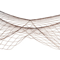 Beistle Luau Party Fish Netting - brown