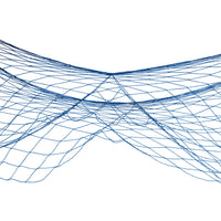 Beistle Luau Party Fish Netting - blue