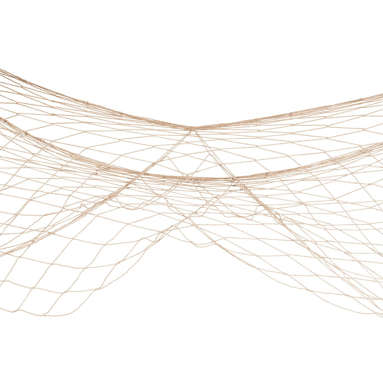 Beistle Luau Party Fish Netting - natural white