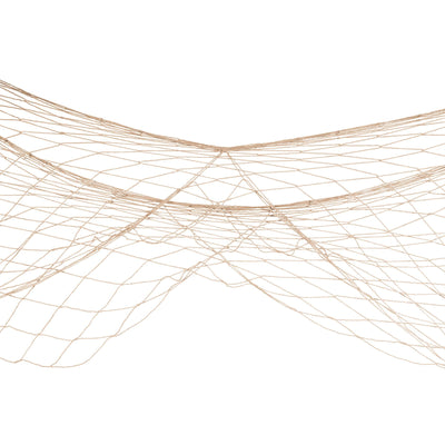 Beistle Luau Party Fish Netting - natural white