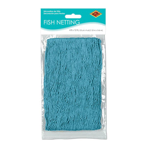 Bulk Fish Netting turquoise (Case of 12) by Beistle