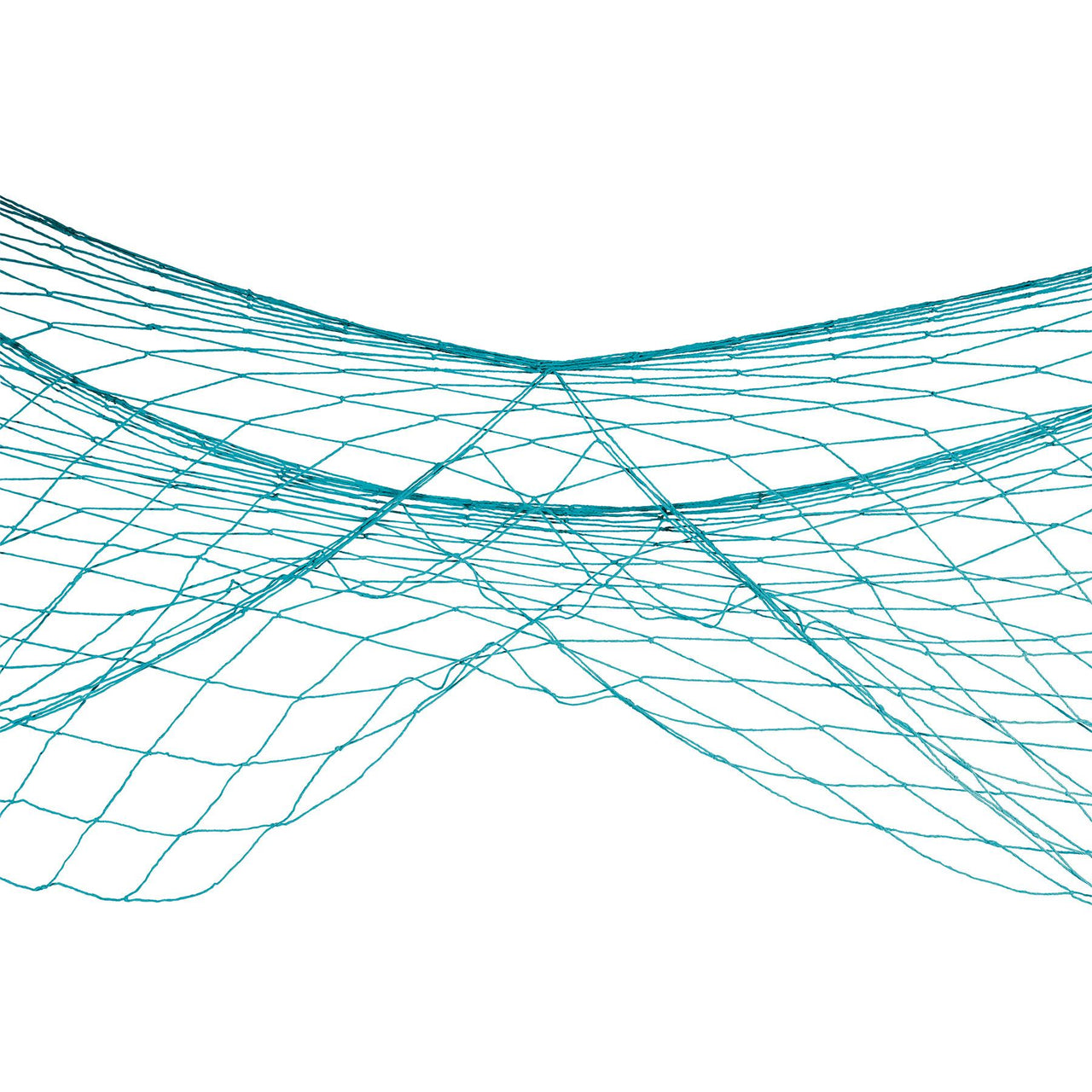 Beistle Luau Party Fish Netting - turquoise