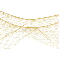 Beistle Luau Party Fish Netting - yellow