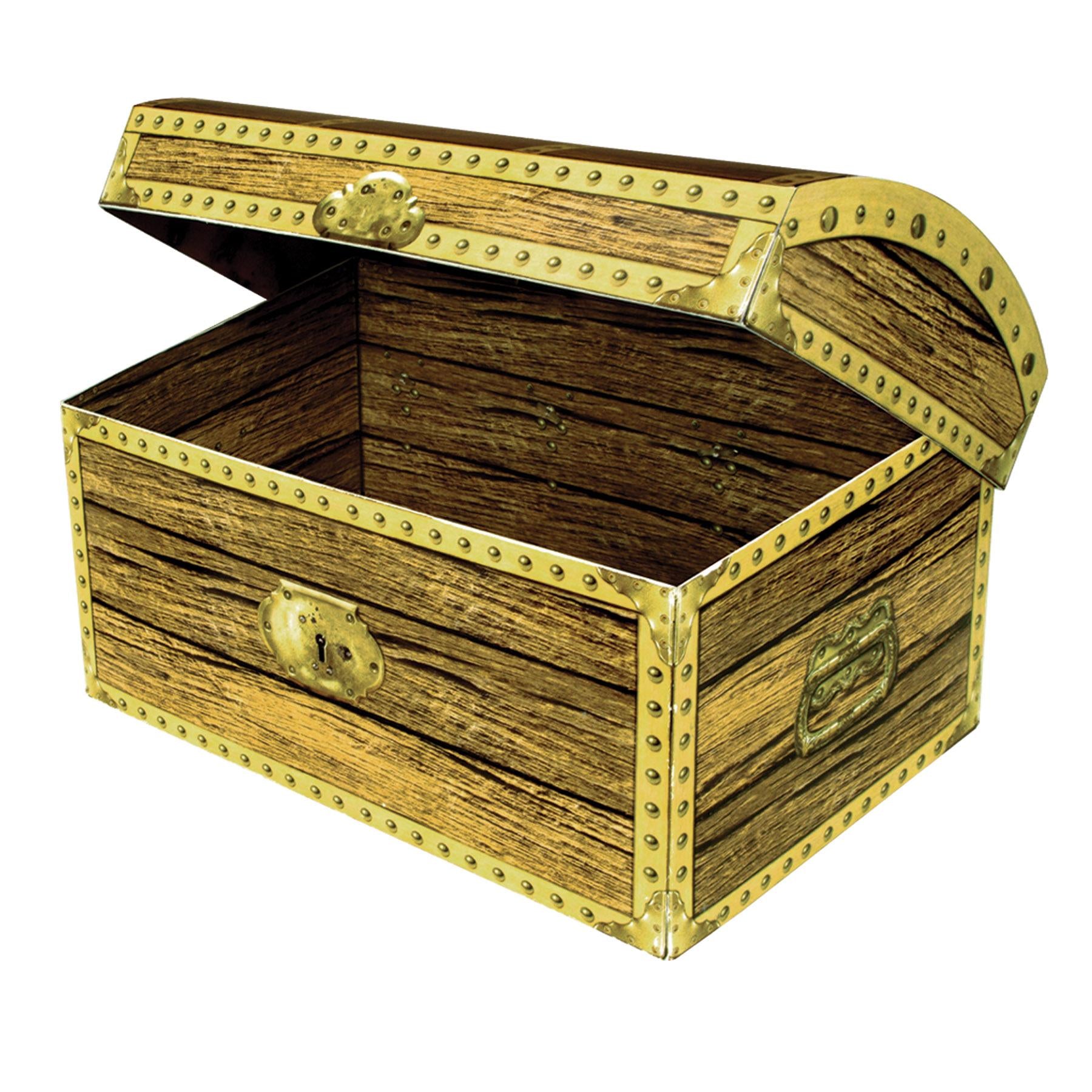 5.5 Inch- Beistle Treasure Chest Party Box