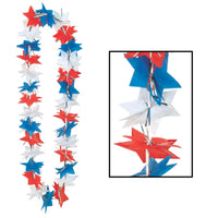Beistle Patriotic Star Party Lei