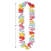 Beistle Floral Lei (Pack of 50) - Luau Party Leis, Luau Party Supplies, Luau Stuff to Wear