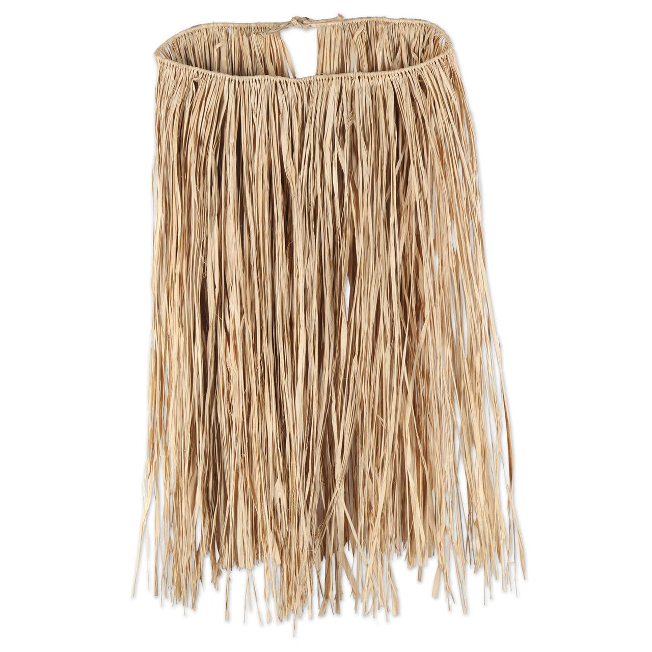 Luau Party Adult Raffia Hula Skirt - Natural (31"W x 28"L)