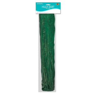 Extra Large Raffia Hula Skirt - green