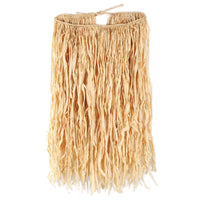 Luau Party Adult Raffia Hula Skirt - Natural (32