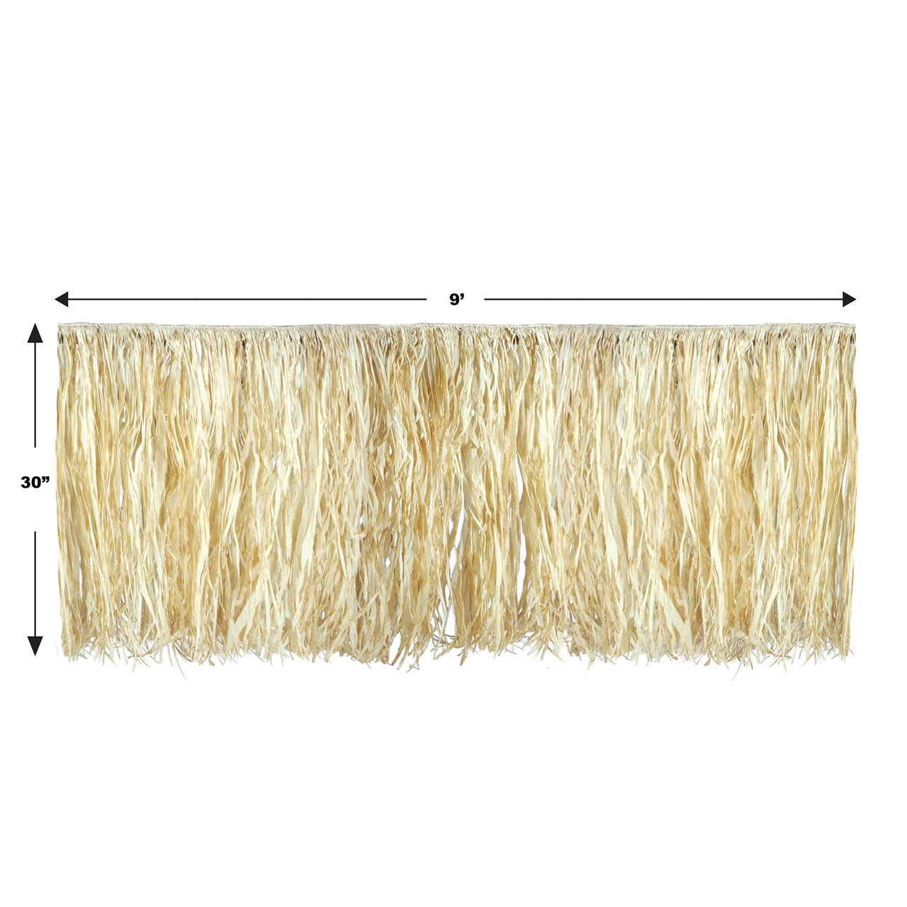 Bulk Raffia Table Skirting (Case of 6) by Beistle