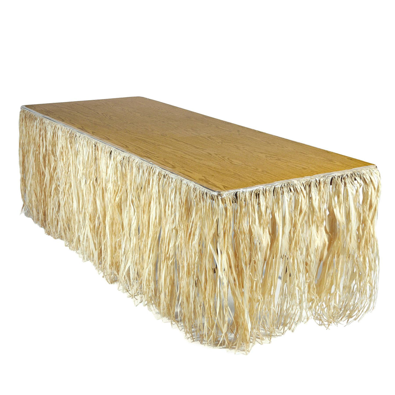 Beistle Luau Party Raffia Table Skirting
