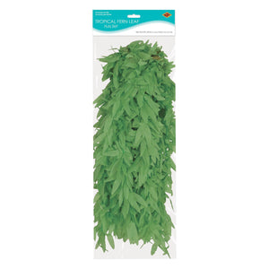 Luau Party Supplies - Tropical Fern Leaf Hula Skirt - green