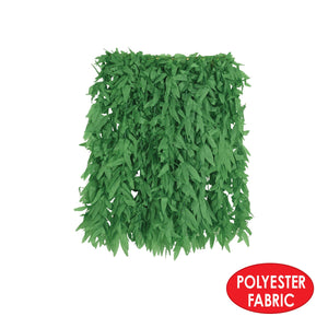 Luau Party Supplies - Tropical Fern Leaf Hula Skirt - green