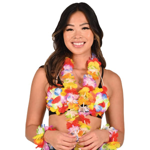 Luau Party Supplies - Floral Bikini Top