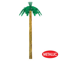 Bulk Luau Party Metallic Palm Tree (Case of 12) by Beistle
