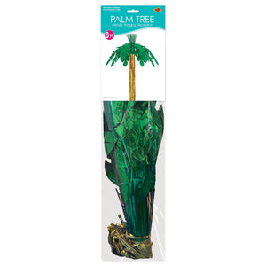 Bulk Luau Party Metallic Palm Tree (Case of 12) by Beistle