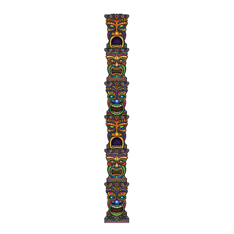 Beistle Luau Party Jointed Tiki Totem Pole