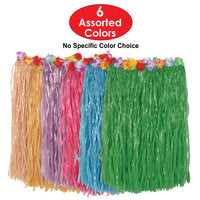 Adult Artificial Grass Hula Skirt - assorted colors