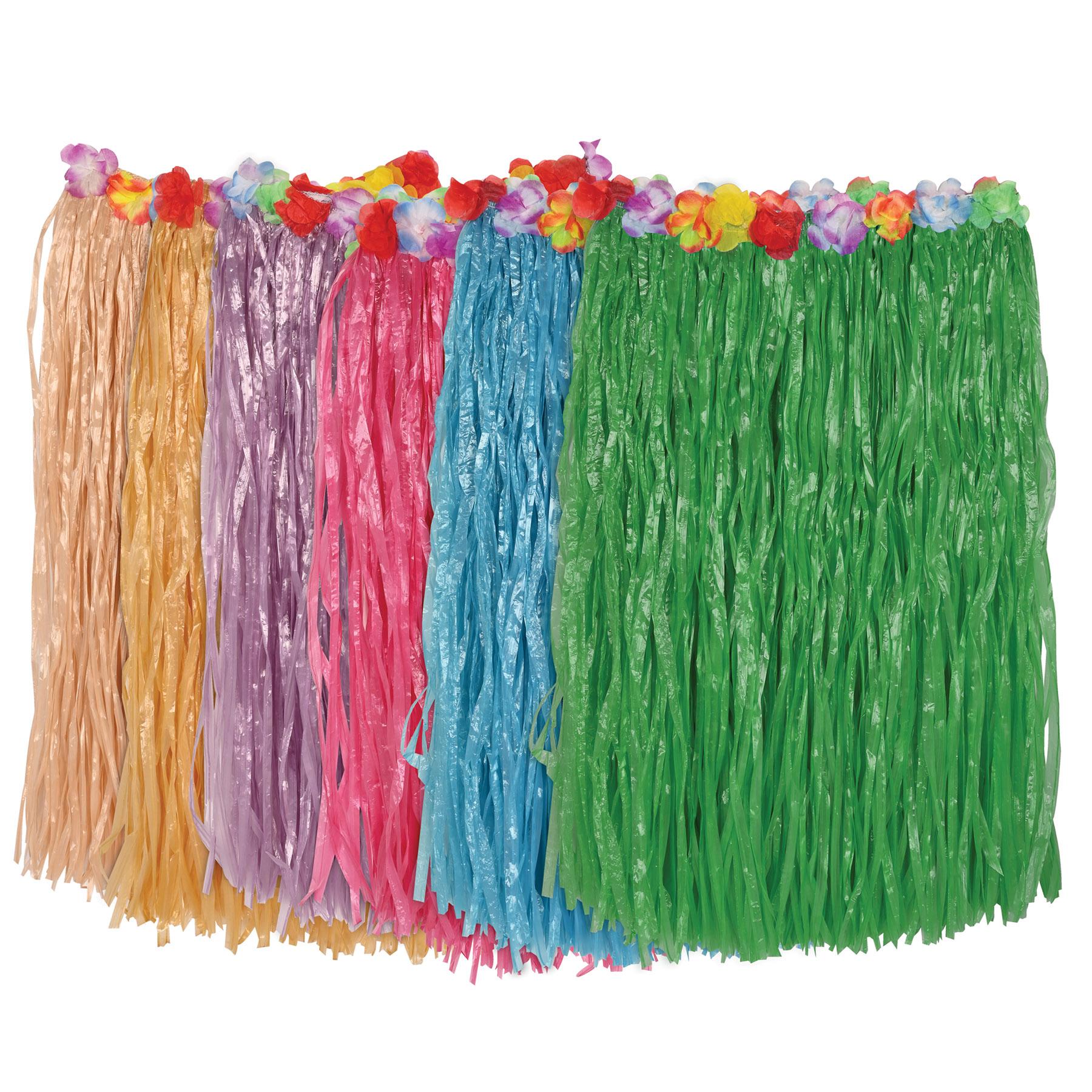Beistle Luau Party Adult Artificial Grass Hula Skirt – Bulk Party