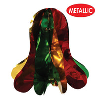 Christmas Metallic Bell - multi-color Decoration