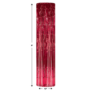 Bulk 1-Ply Gleam 'N Column red (Case of 6) by Beistle