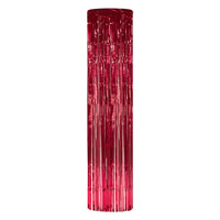 Beistle 1-Ply Gleam 'N Party Column - red