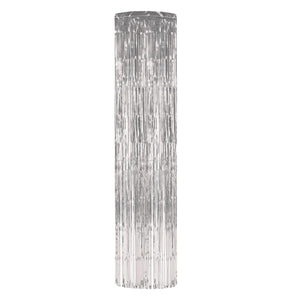 Beistle 1-Ply Gleam 'N Party Column - silver