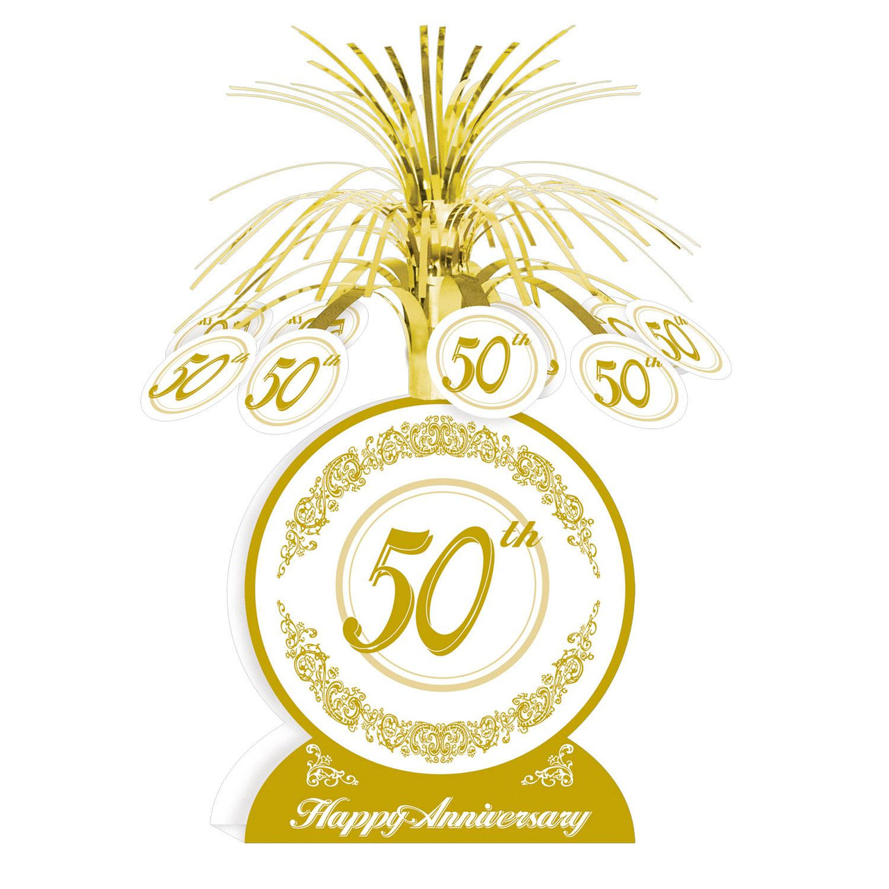 Beistle 50th Anniversary Centerpiece