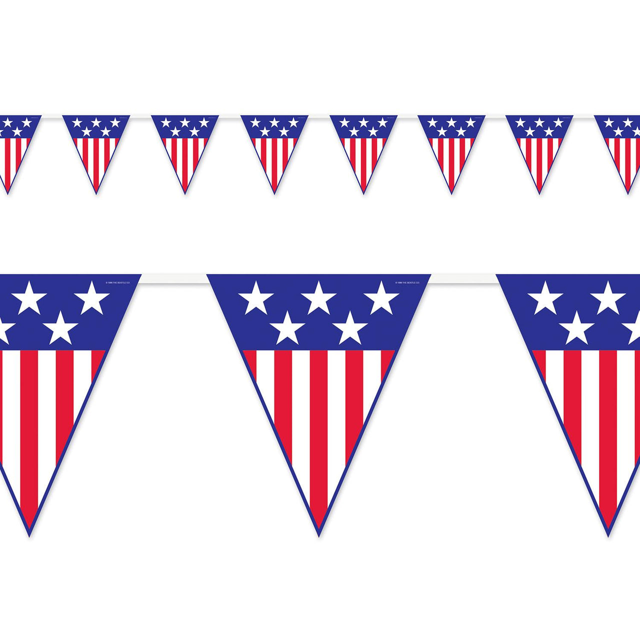 Beistle Spirit Of America Party Pennant Banner