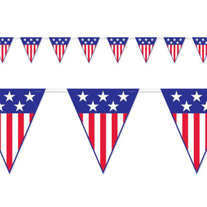 Beistle Spirit Of America Party Pennant Banner