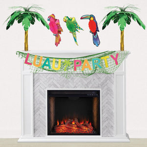 Luau Party Supplies - Palm Tree Cascade Centerpiece