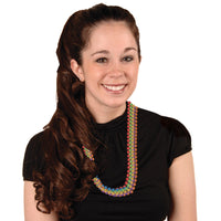 Party Bead Necklaces - Small Round - assorted colors