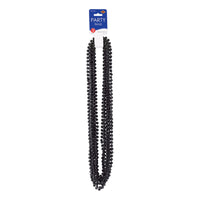 Party Bead Necklaces - Small Round - black
