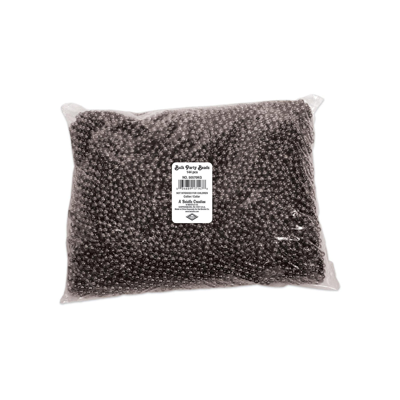 Party Accessories - Party Bead Necklaces - Small Round