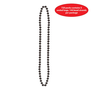 Party Accessories - Party Bead Necklaces - Small Round