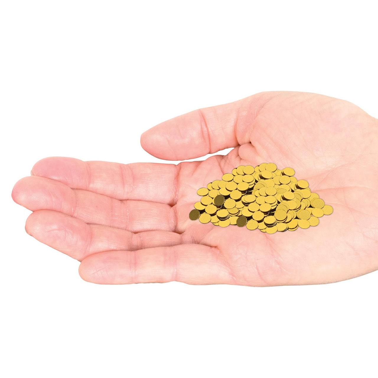 Party Decorations - confetti Dots - gold