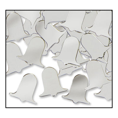 Beistle Confetti Wedding Bells silver (1 Oz/Pkg)