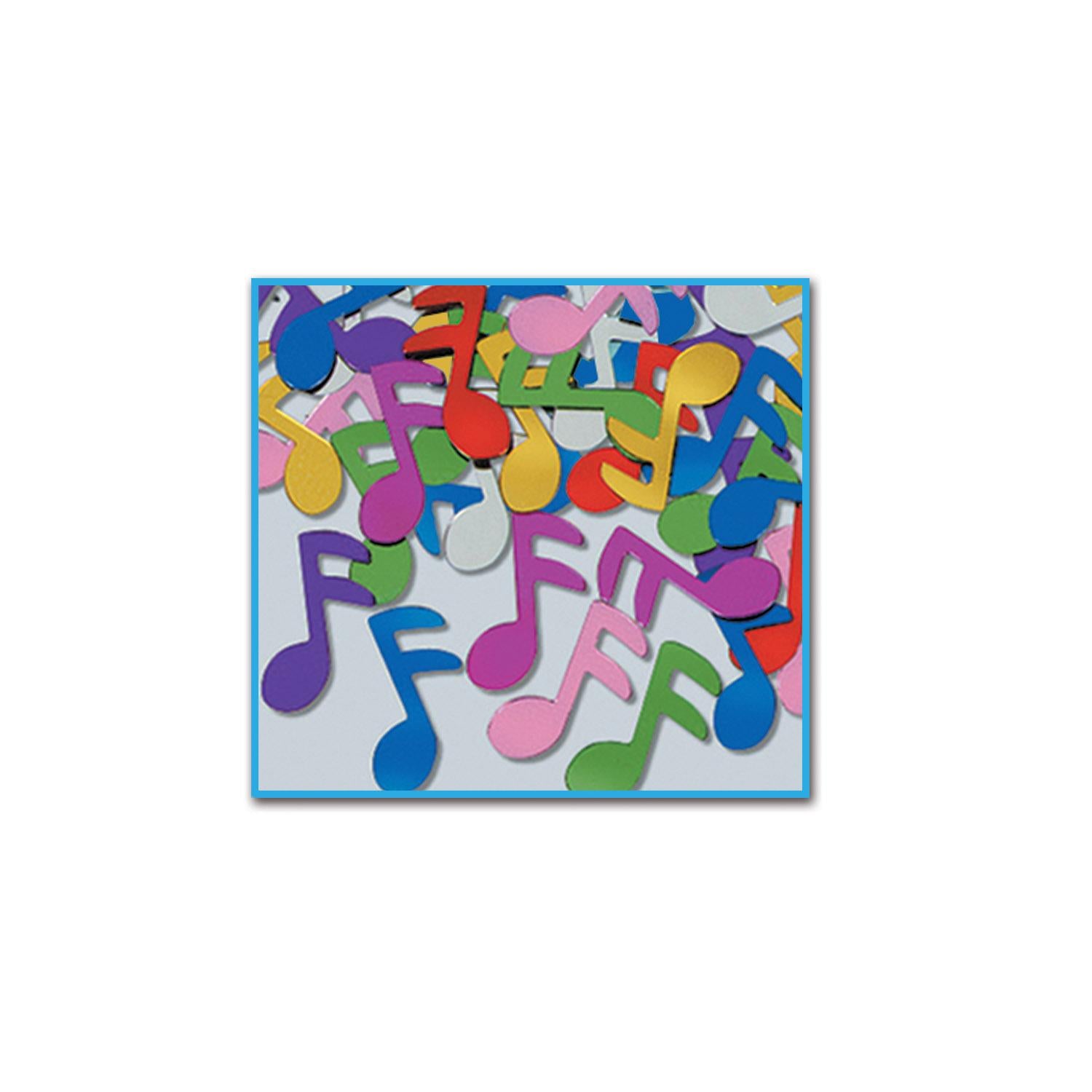 Beistle Confetti Musical Notes multi-color (1 Oz/Pkg)