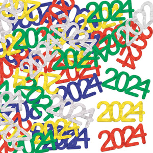 Bulk Confetti 2024 Silhouettes (12 Pkgs Per Case) by Beistle