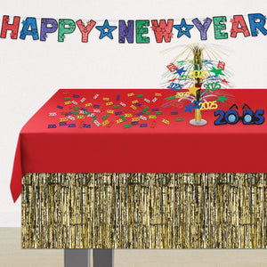 Beistle Fanci-Fetti 2025 Silhouettes - Colorful 0.5 Oz/Pkg - New Years & Fanci-Fetti
