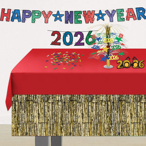 Beistle Fanci-Fetti 2026 Silhouettes - Colorful 0.5 Oz/Pkg - New Years & Fanci-Fetti