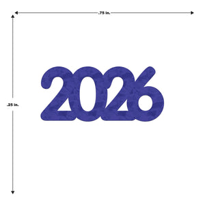 Beistle Fanci-Fetti 2026 Silhouettes - Colorful 0.5 Oz/Pkg - New Years & Fanci-Fetti