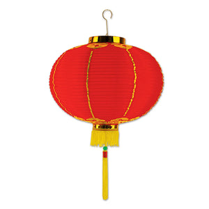 12 inch-Beistle Good Luck Party Lantern with Tassel