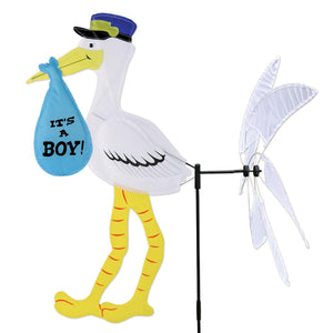 Bulk Baby Shower Stork Wind-Wheel (Case of 6) by Beistle