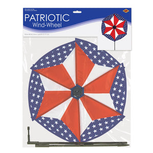 Bulk Patriotic Wind-Wheels (Case of 6) by Beistle